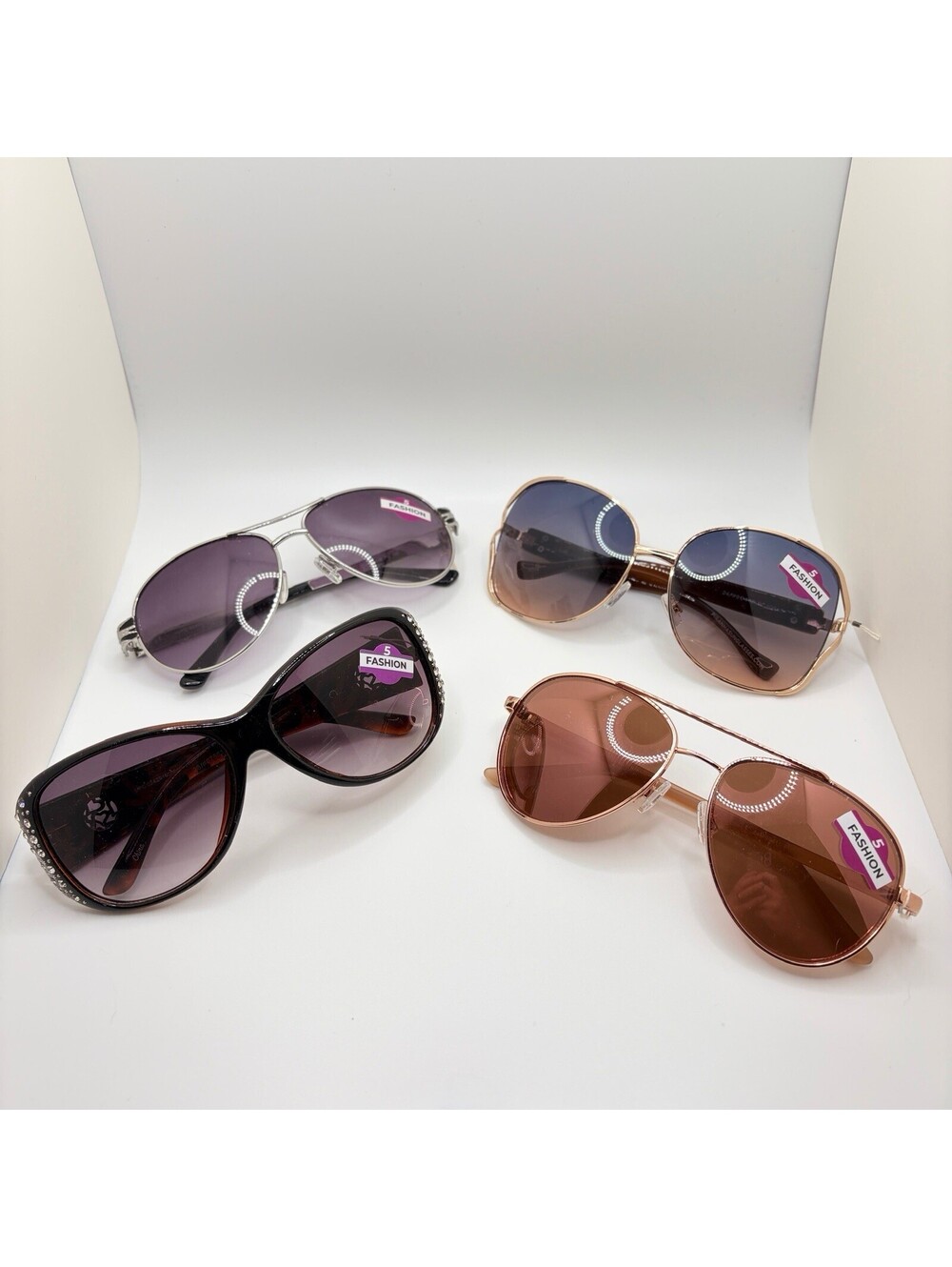 Piranha Women’s Sunglasses Reduced Glare Lens Lot of 4 Different Styles #13